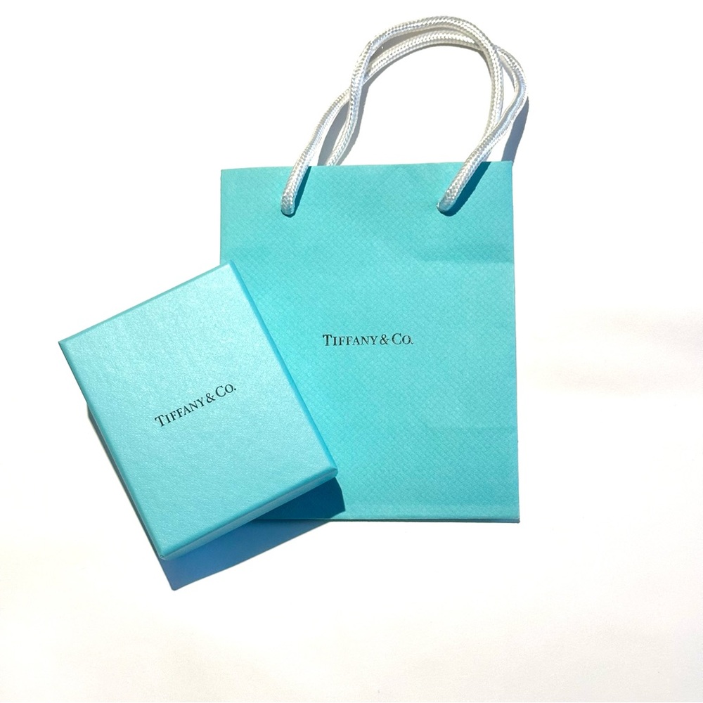 Tiffany & Co. Blue Paper Gift Box and Bag Set, 2 Items, Rectangle, Vietnam
